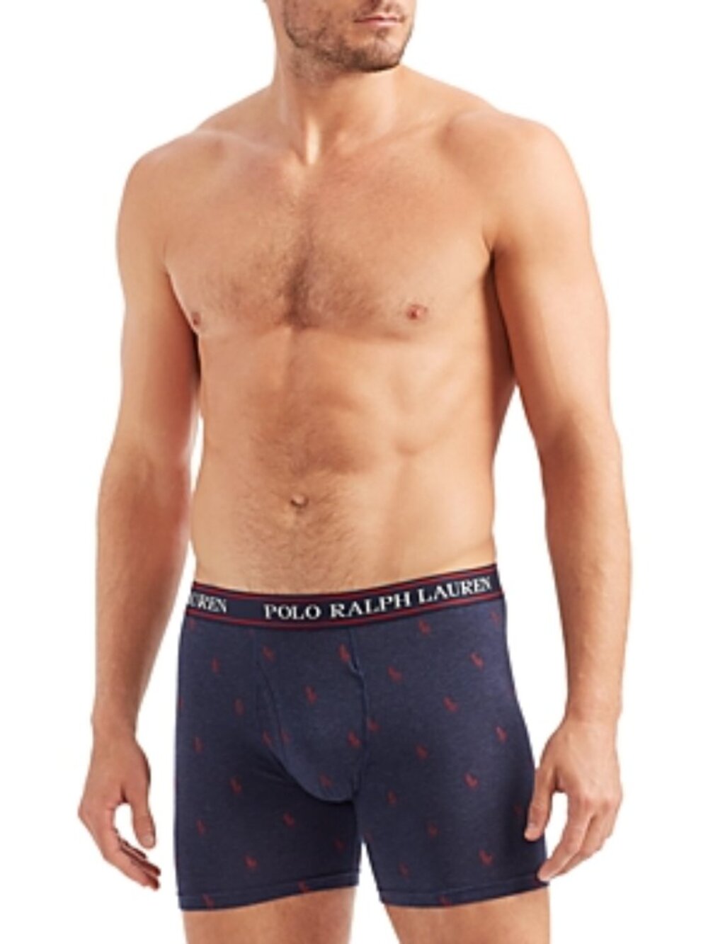 Polo Ralph Lauren Stretch Classic Fit Boxer Briefs, Pack of 3